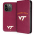 Virginia Tech University VT iPhone 15 Pro Folio Case